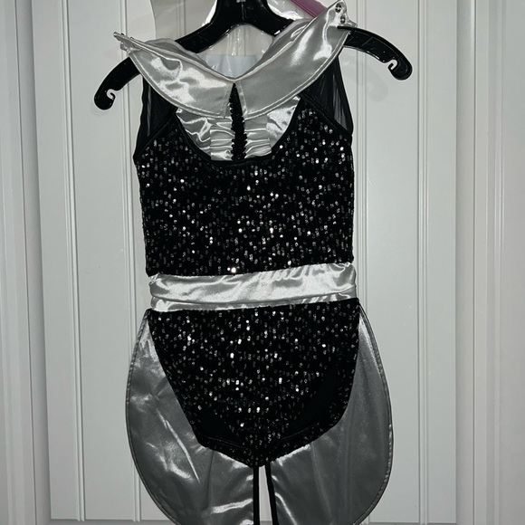Weisman Child Medium Tuxedo Leotard Costume